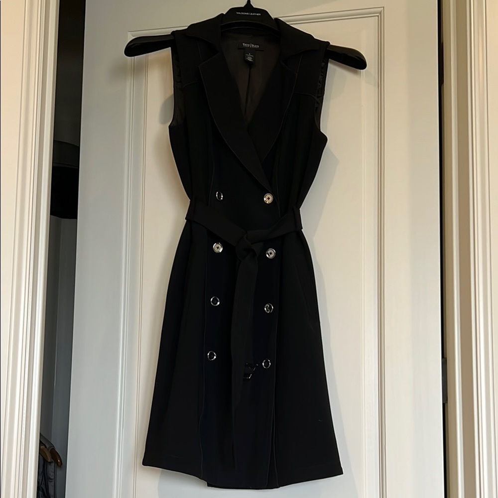 White House Black Market Black Mini Dress